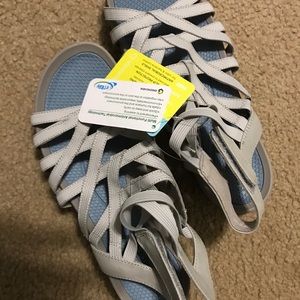 BareTraps Denim Sandals size 7
